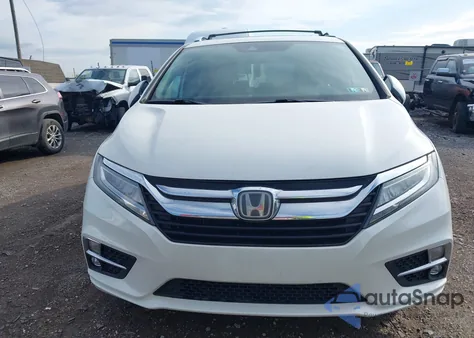 2018 Honda Odyssey Elite из США, поврежденный, VIN 5FNRL6H98JB045078